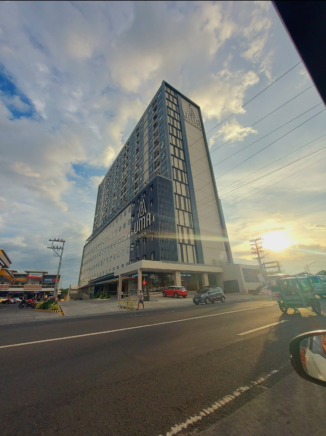 UMA view from magsaysay avenue